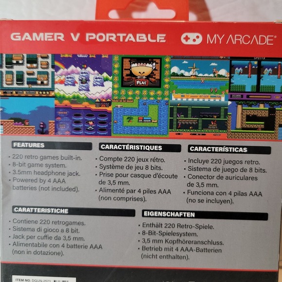 COPY - My Arcade Gamer 5 Portable Gaming System - Picture 4 of 4